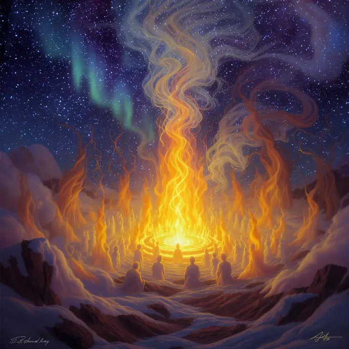 Cercle de feu des anges